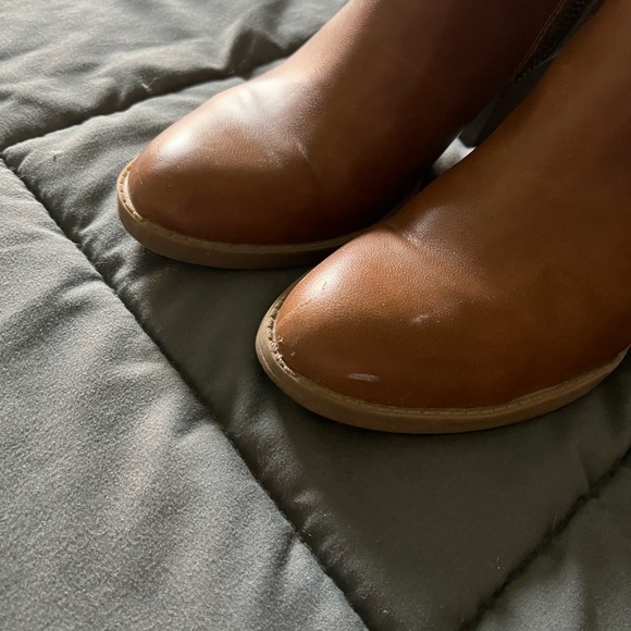 Brown DV Dolce Vita Ankle Booties - Picture 3 of 5